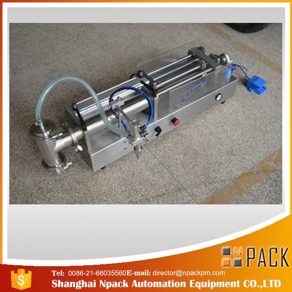 Yarım avtomatik Piston doldurma maşını ideal yağ doldurma maşını