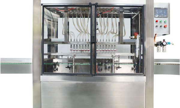Tam Avtomatik 10 başlıq kosmetik krem cem doldurma maşını