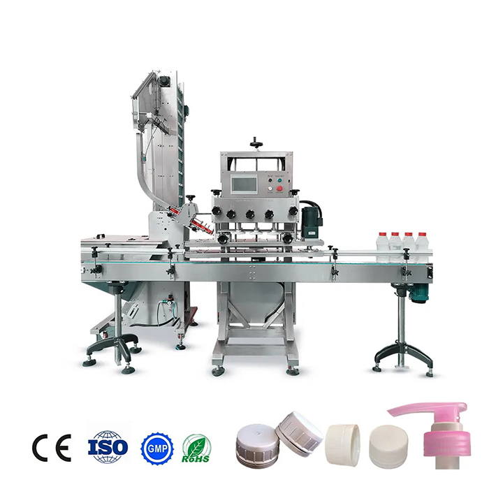 Şampun üçün Tam Avtomatik Şüşə Şüşə Qapalı Maşın