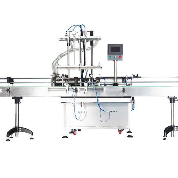 Avtomatik 8, 10, 12 başlıq losyon pistonu doldurma maşını / doldurucu